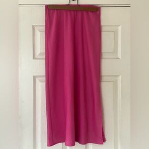 Target Pink Midi Skirt